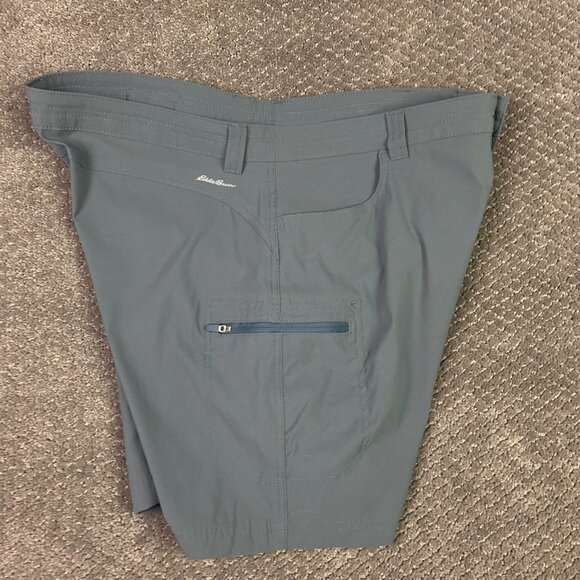 Eddie Bauer First Ascent Shorts Women's 16 Slate Gray Guide Pro Hiking Cargo - Picture 7 of 15